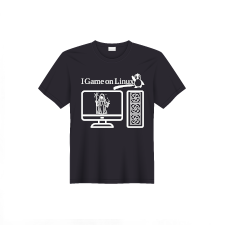 I Game on Linux Shirts!